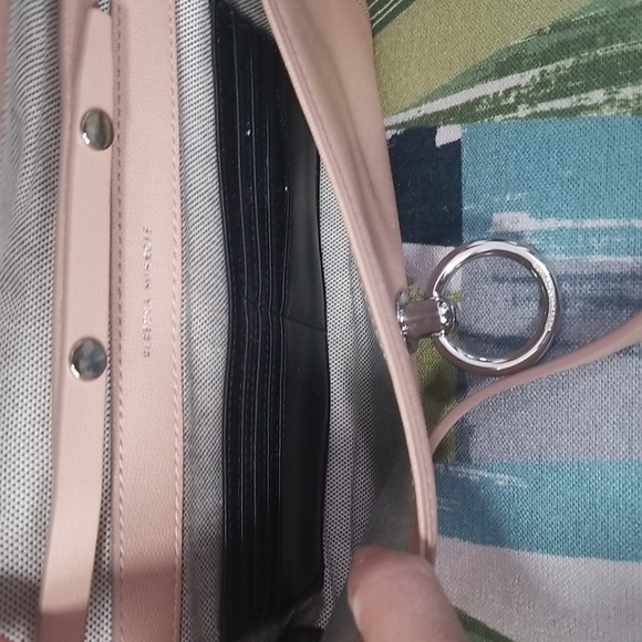 Rebecca Minkoff Jean Clutch/Shoulder Bag(Convertible) In Pink EUC - Picture 12 of 14